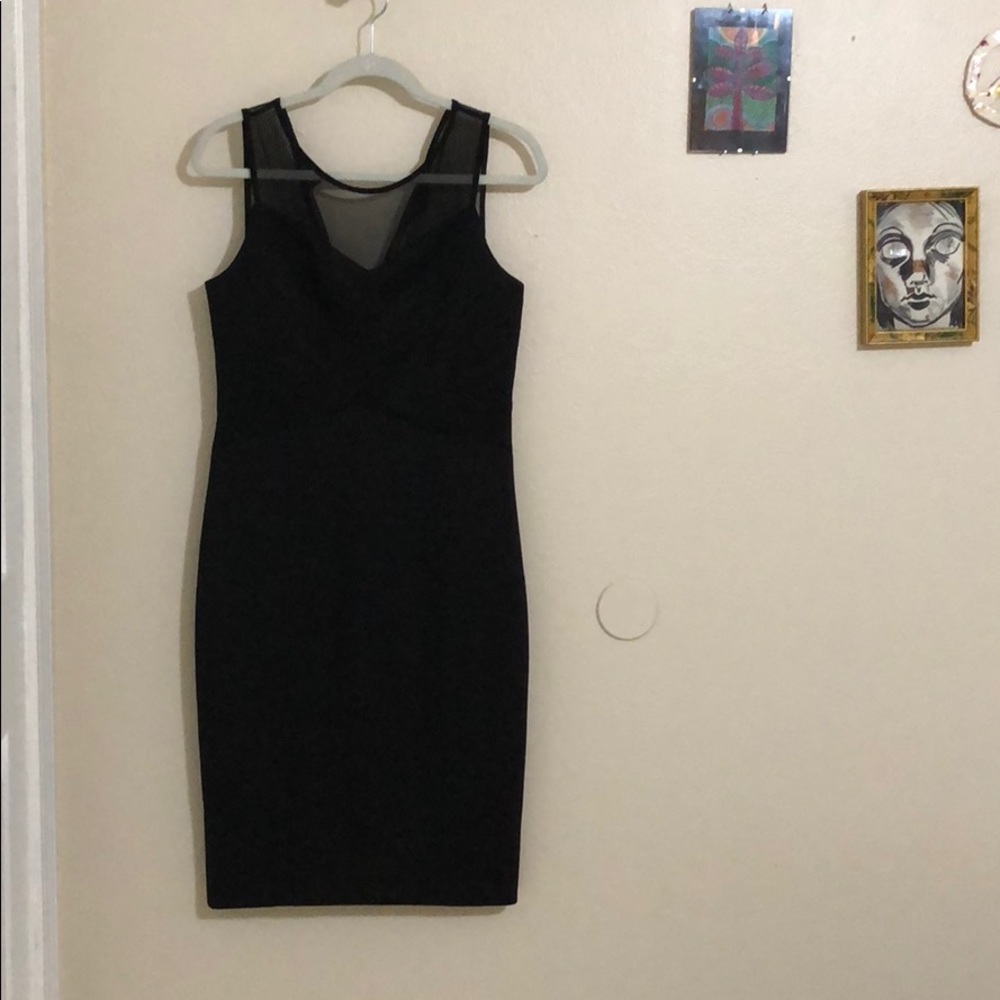 ‼️SALE‼️Black, mesh top Jessica Simpson dress
